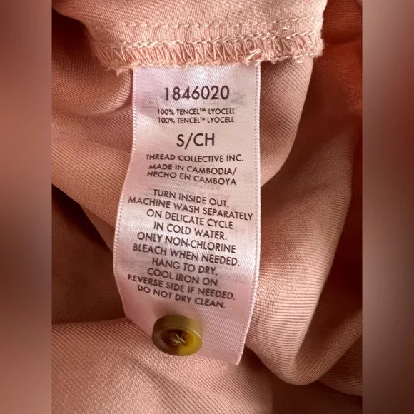 Brand New-Teddi Rose Tencel Shirt Dress - Picture 11 of 11